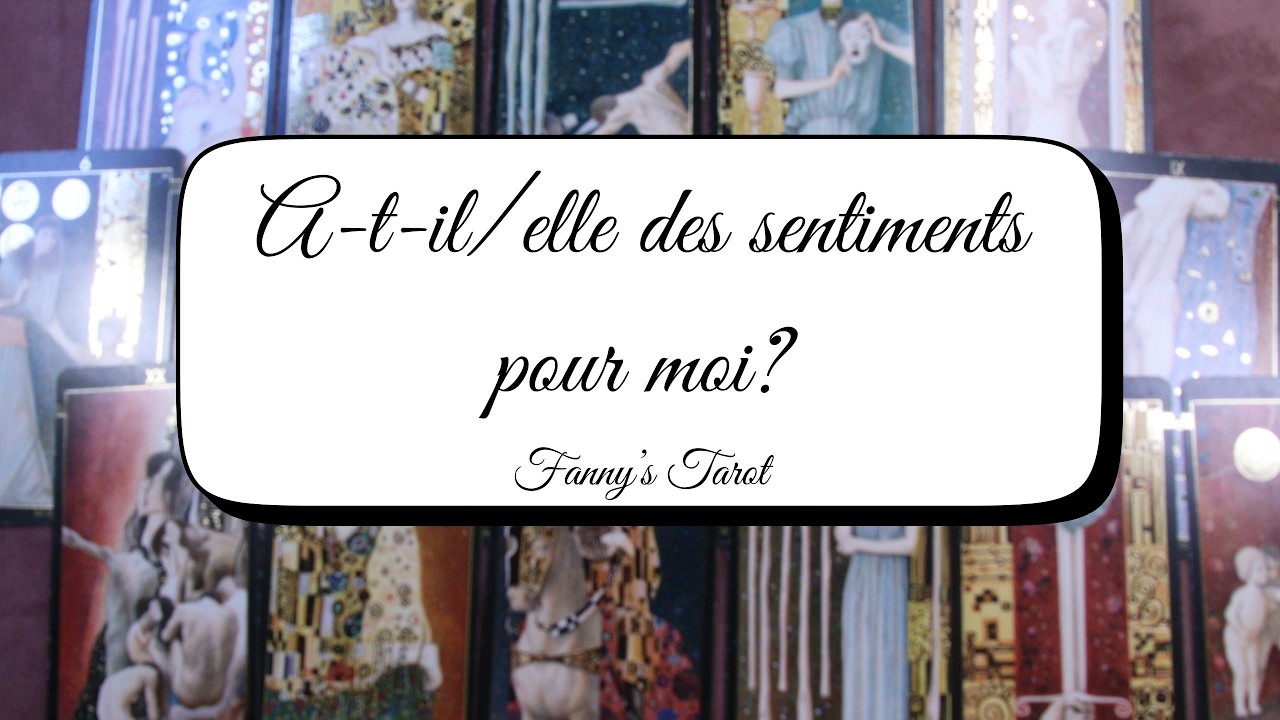 🌷A-t-il/elle des SENTIMENTS pour MOI ?#amour#tarot à choix#sentimental #fannystarot