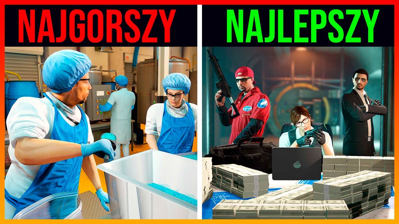 NAJLEPSZE I NAJGORSZE BIZNESY 2023r. - TIER LISTA | GTA ONLINE