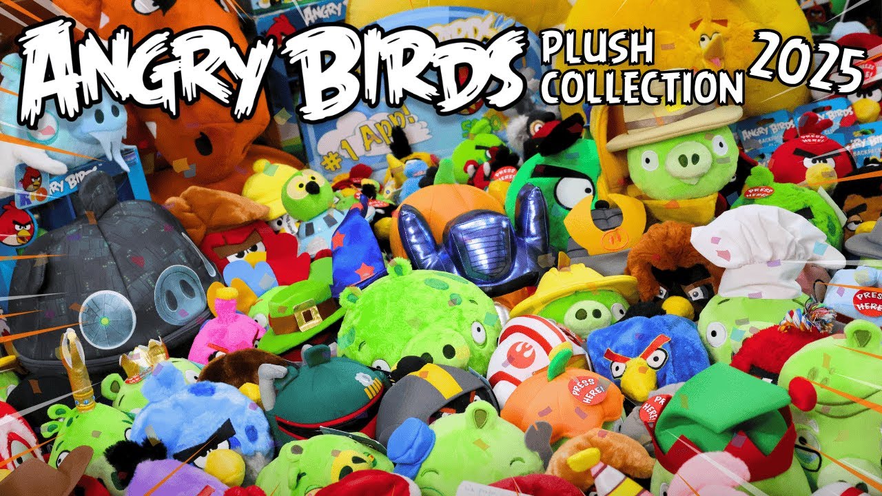 Angry Birds Plush Collection - 2025 | 10k Subscriber Special
