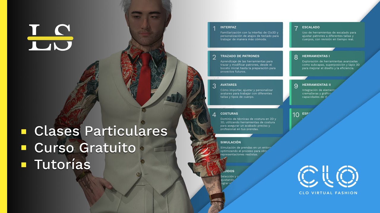 Curso gratuito de Clo3D | Clases particulares y mentorías