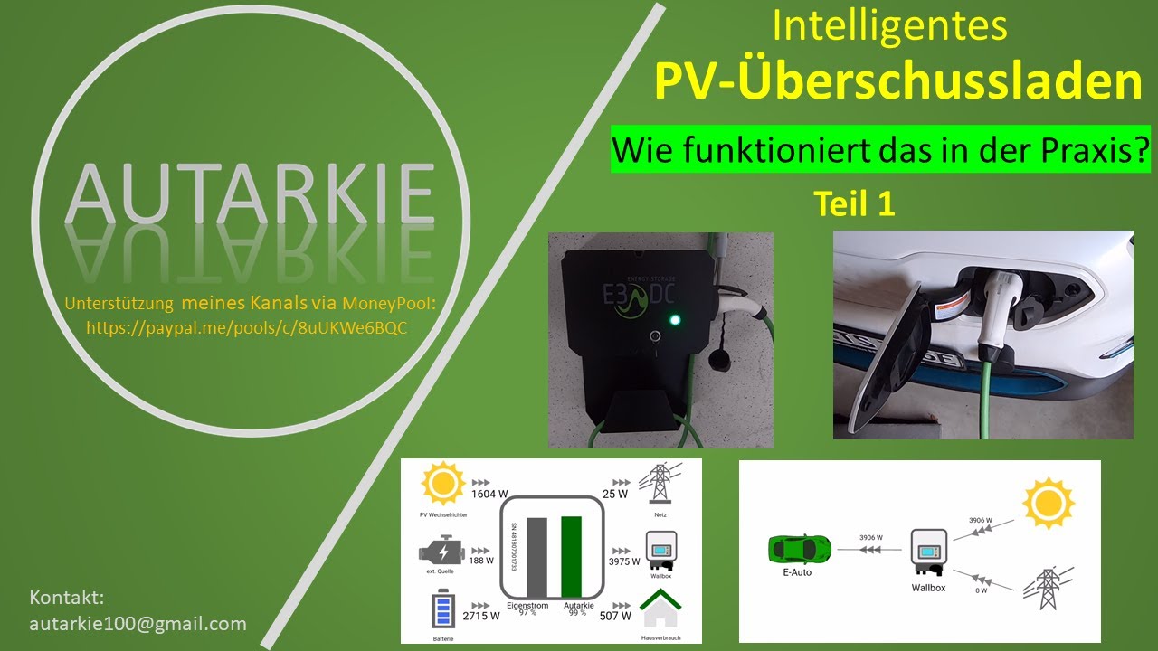 Intelligent Photovoltaik-Überschuss laden - Teil 1 - Autarkie - Folge 78 -