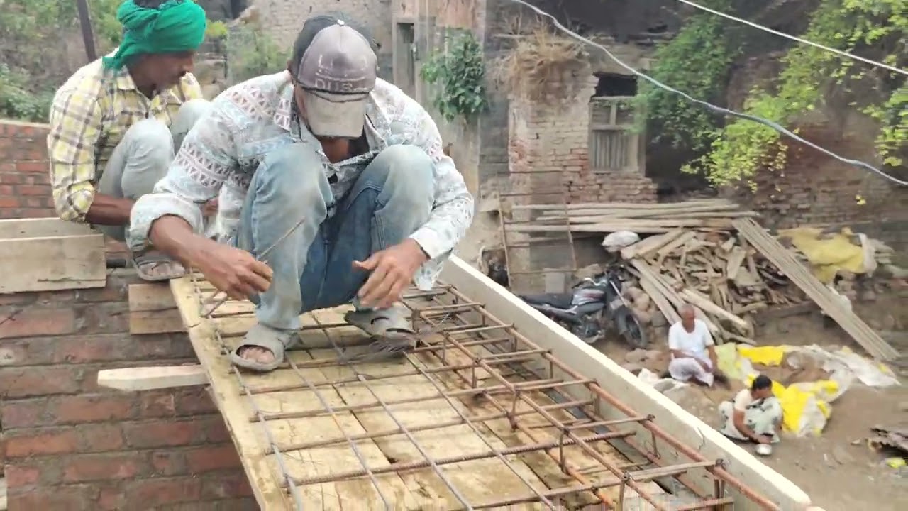 How to Perfect Centering and Reinforcement Work for Your RCC Lintel Chajja