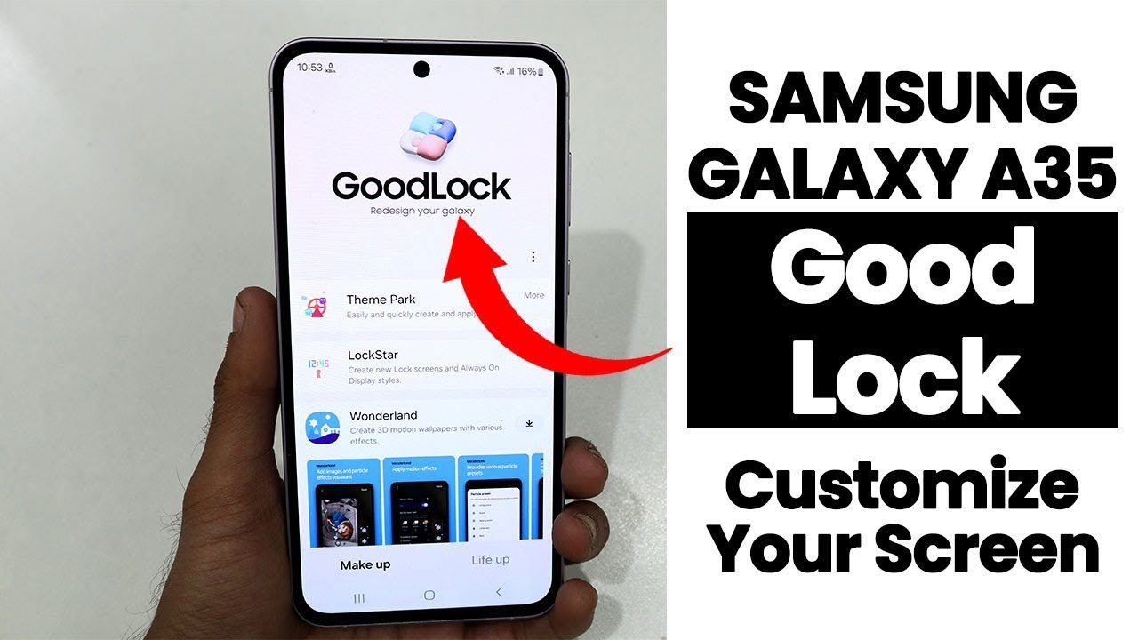 Samsung A35 5G: Лучшая настройка с помощью Good Lock