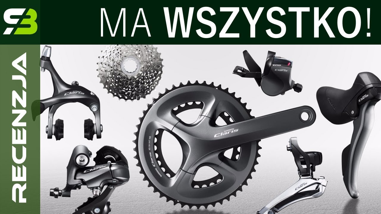 Recenzje 2018 - grupa Shimano Claris R2000. Dlaczego ją polecam...