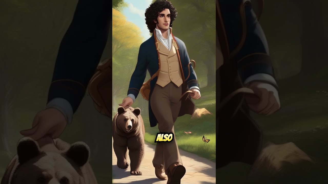 Lord Byron: The Poet with a Pet Bear #lordbyron #poet #scholar #bear #history