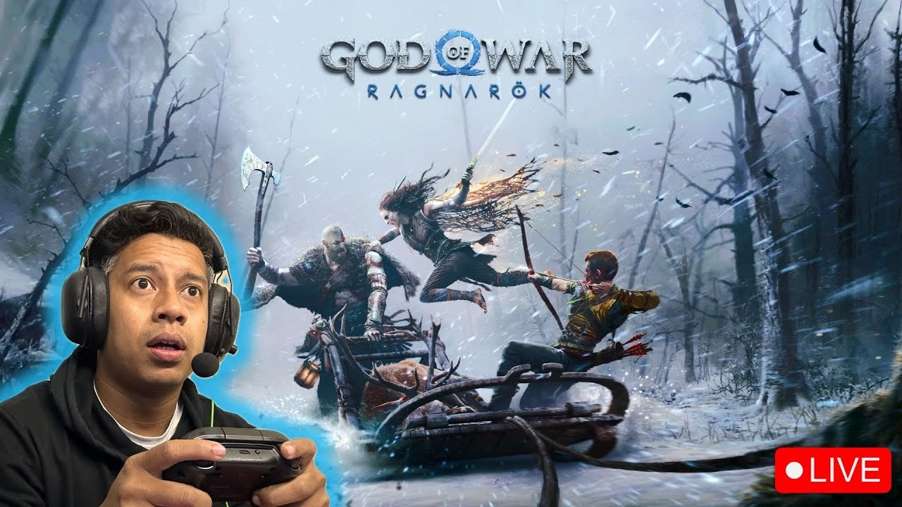 God of War Ragnarök PC Live | RTX ON Ultra Settings | Hindi Gameplay | (Part 2) Stream 🇮🇳