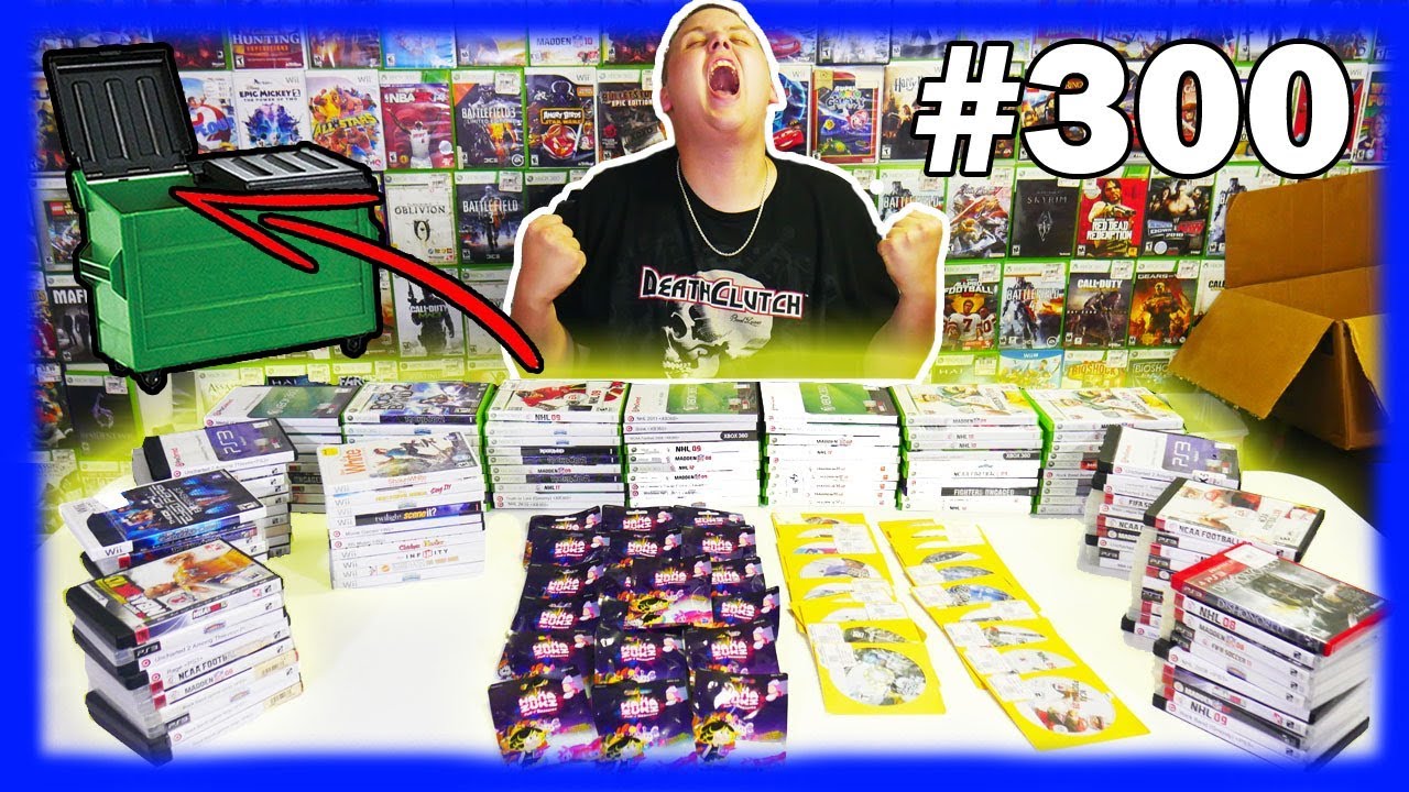 GameStop Dumpster Diving MEGA Jackpot! I CAN'T BELIEVE THIS! Night 300