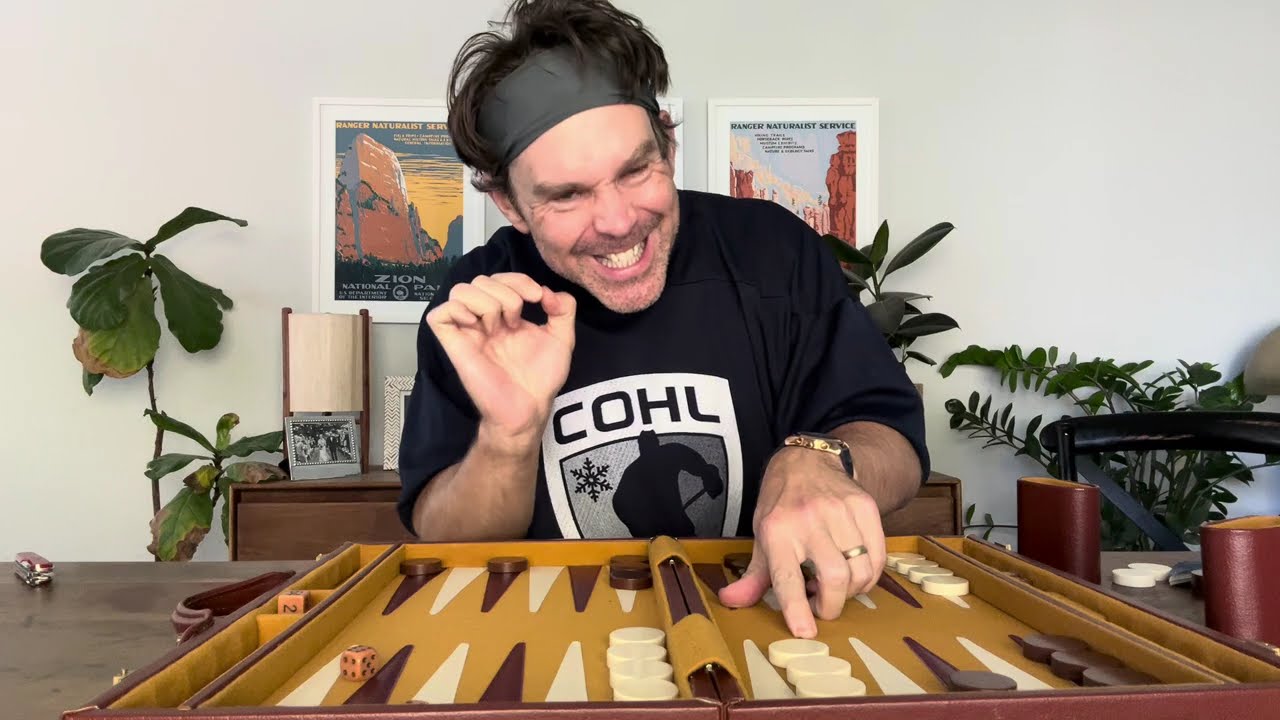 Backgammon Unboxing - GREY POUPON