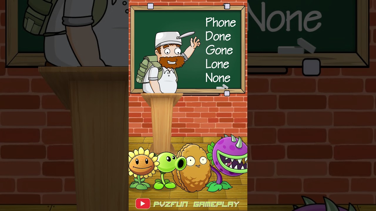 Dr. Zomboss And Crazy Dave Teach | PvZ Funny Animation 🤣🤣🤣 #shorts #animation