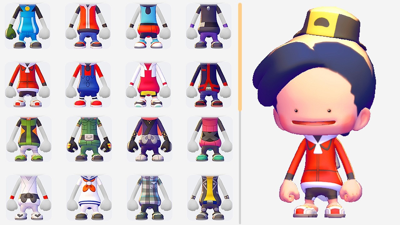 Pok&eacute;mon Pokopia - All Outfits, Hairstyles and Customisations (4K)