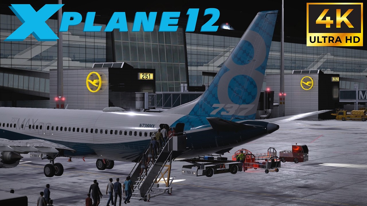 X-Plane 12 in Its Finest Form | Ultra Realistic 4K | Munich to Vienna | 737 MAX | VATSIM