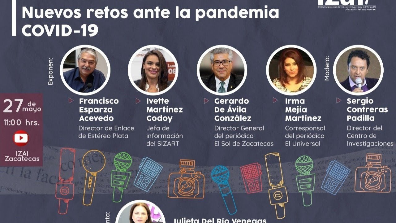 Conversatorio web: los retos del periodismo ante la pandemia