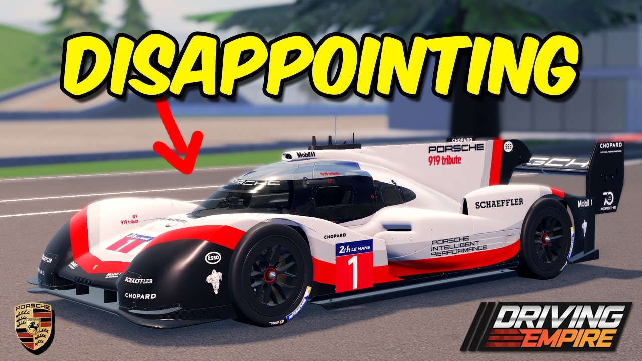 Don't Buy The New Porsche 919 Hybrid EVO in Driving Empire