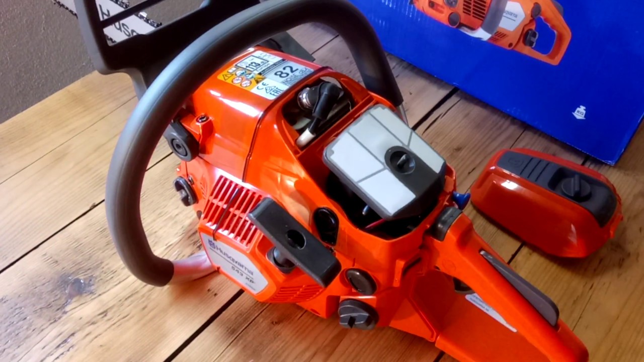 UNBOXING Chainsaw Husqvarna 543 XP