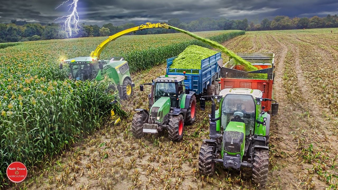 ENSILAGE DE SORGHO | 2300 chevaux réunis