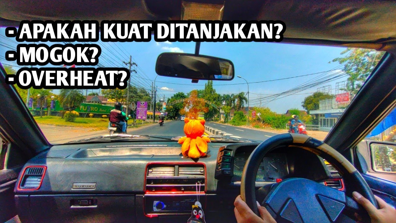 SUZUKI FORSA TES LUAR KOTA LEWAT JALUR PEGUNUNGAN NAIK TURUN EKSTREM