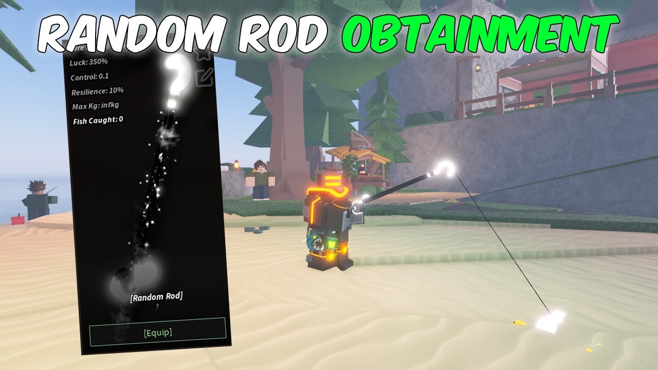 How To Get The RANDOM ROD Full Guide In Fisch | Roblox