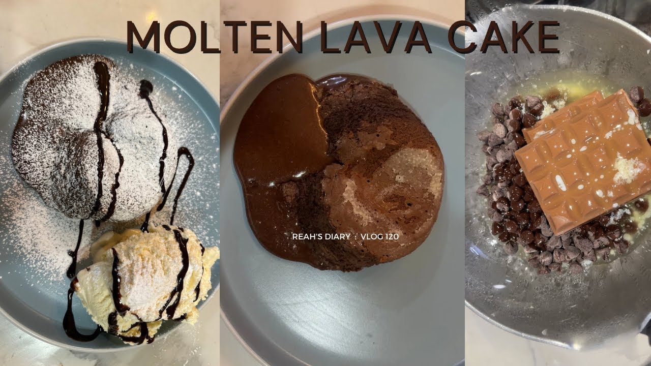 Perfect molten lava cake🍫🍰|yummy