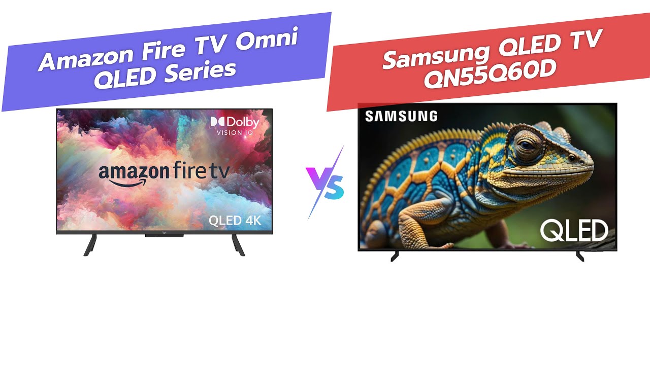 Fire TV Omni 50 дюймов против Samsung Q60D 55 дюймов QLED 🔥 Сравнение телевизоров