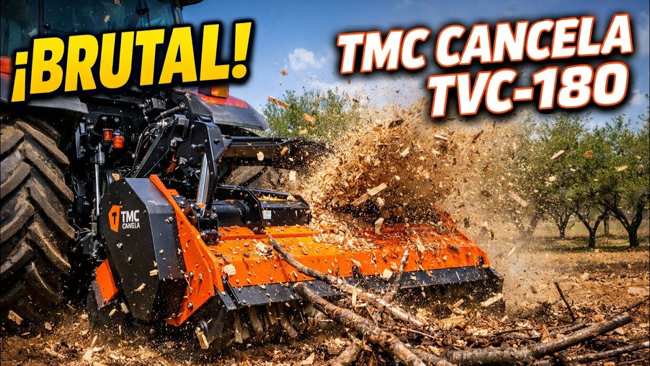 🔴 Впечатляющая мощность! TMC Cancela TVC-180 для измельчения миндаля 🌳