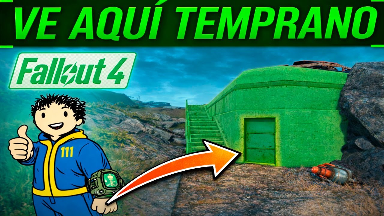 Consigue EL GANADOR al Inicio | El Revólver que ROMPE Fallout 4 (Sin DLC)