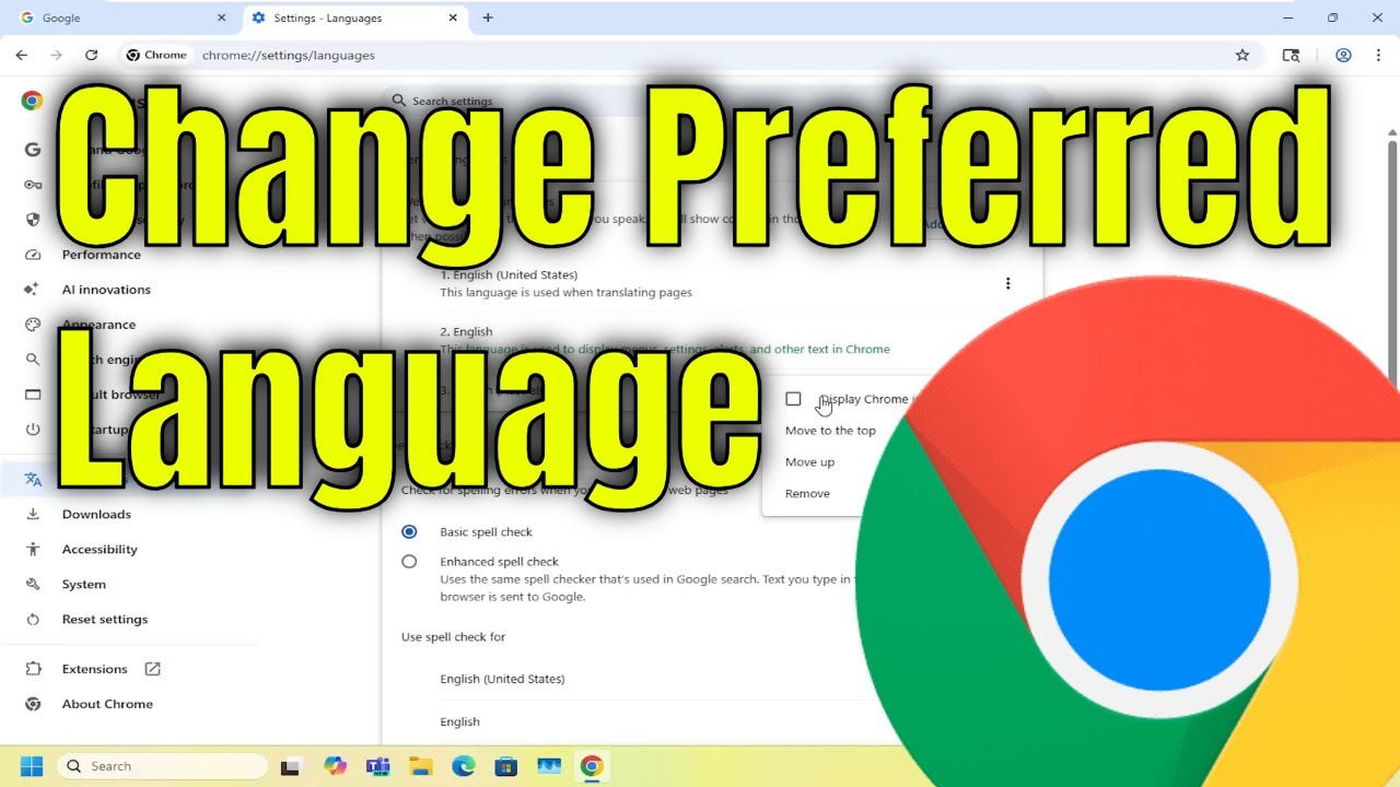 How To Change Preferred Language on Google Chrome [Guide]