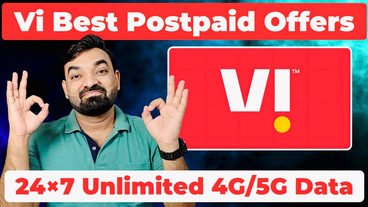 Vodafone Is Giving Unlimited 4G & 5G Data | Vi Best Postpaid Offers #telecomnews #vi5g #virecharge