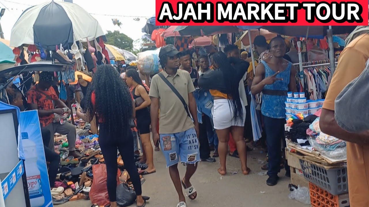 Ajah Market: Where people come to buy cheapest items/goods in Lagos, Nigeria 🇳🇬.