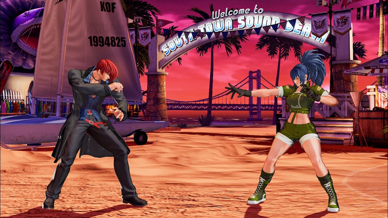 KOF XV - Iori vs Leona