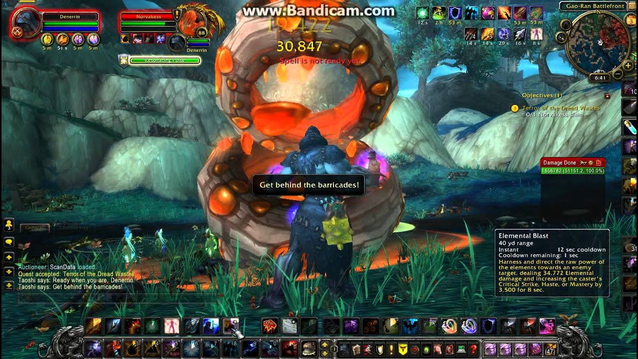 WoW Terror of the Dread Wastes Quest, 50k DPS
