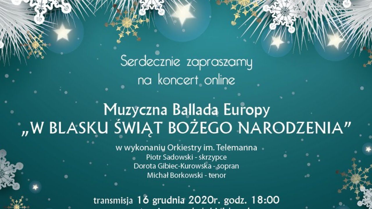 Bielskie Centrum Kultury - Dom Muzyki – transmisja na żywo