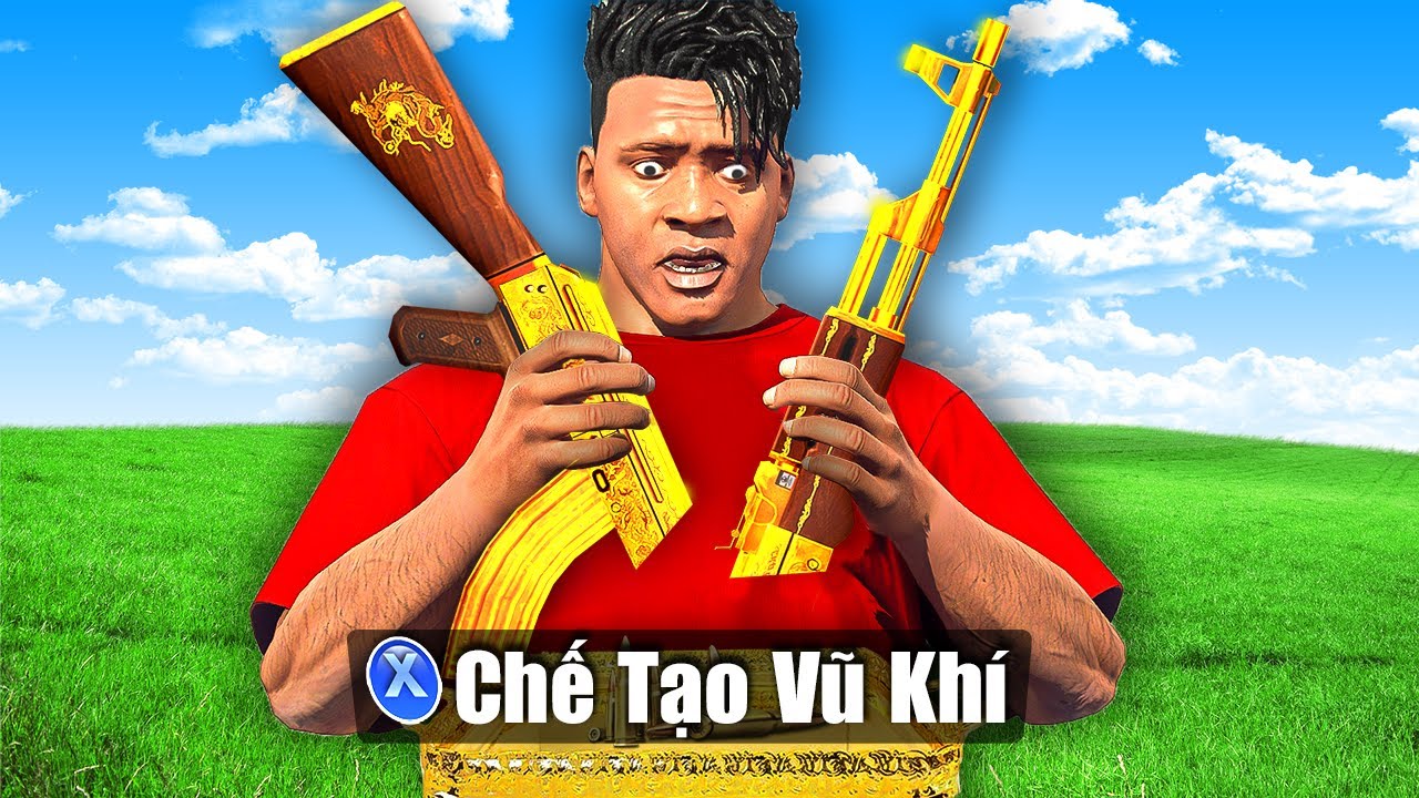 T&Ocirc;I CHẾ TẠO VŨ KH&Iacute; Trong GTA 5!