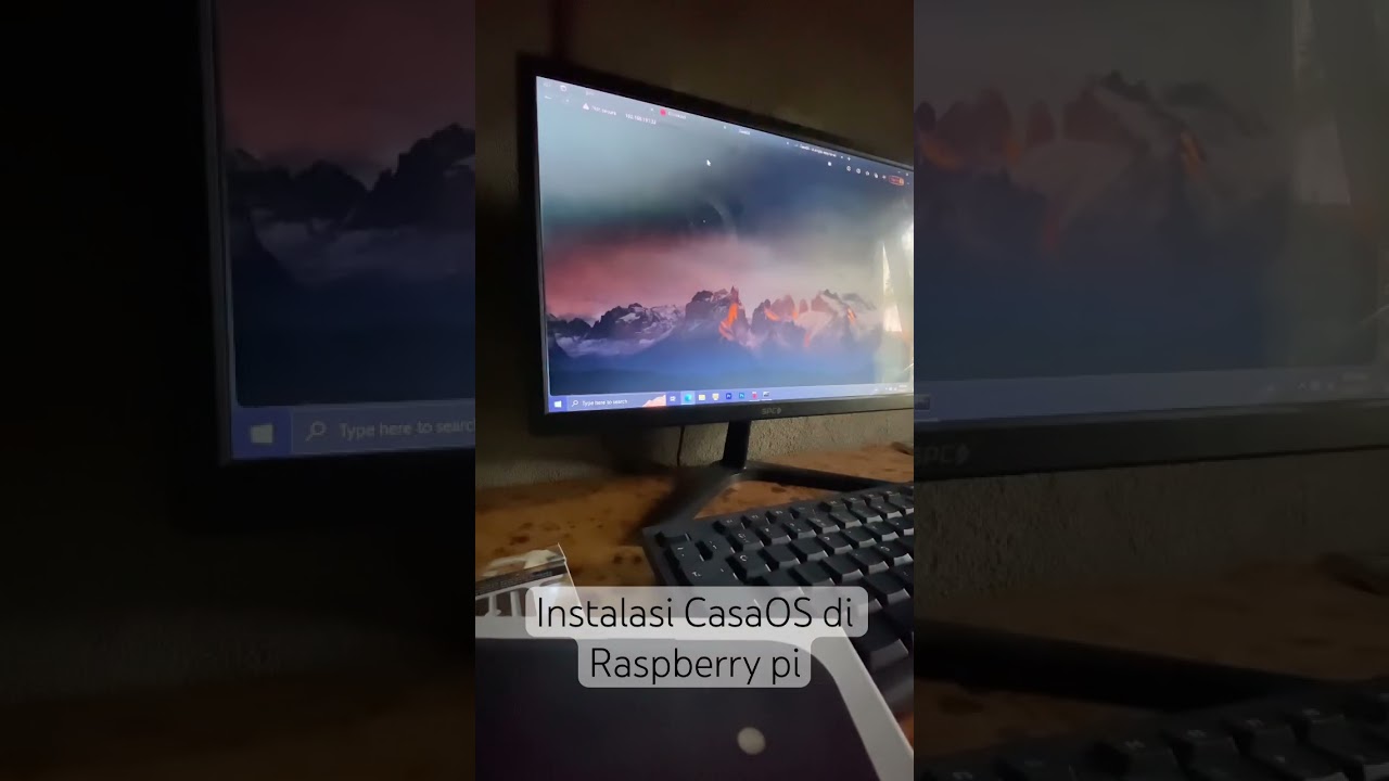 Instalasi casa os di raspberry pi 3 - berhasil #casaos #raspberrypi