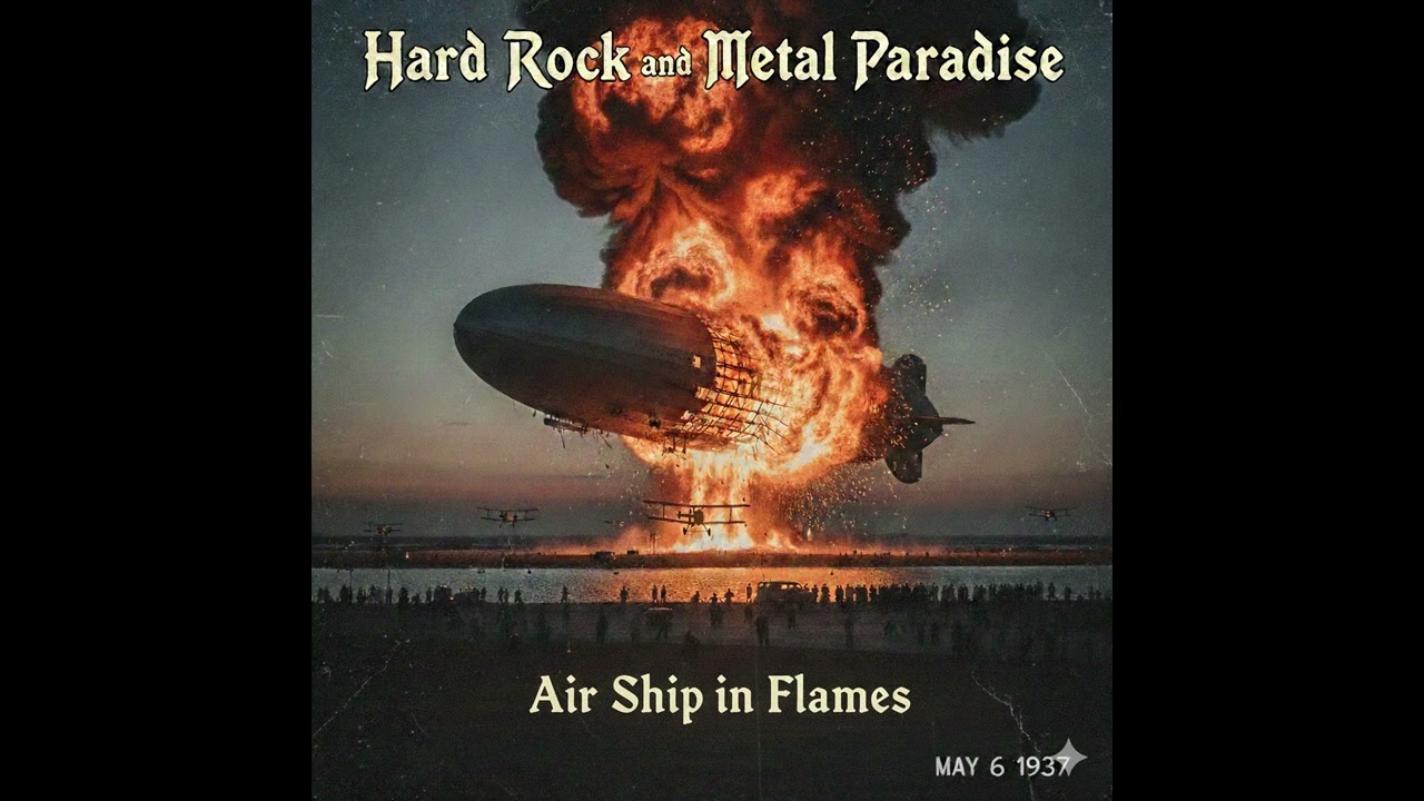 Airship in Flames