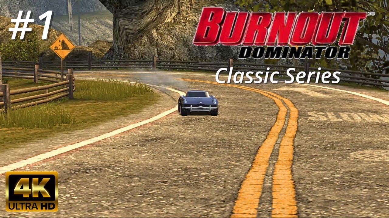 Burnout Dominator [4K60][PS2] - Part 1 - Classic Series