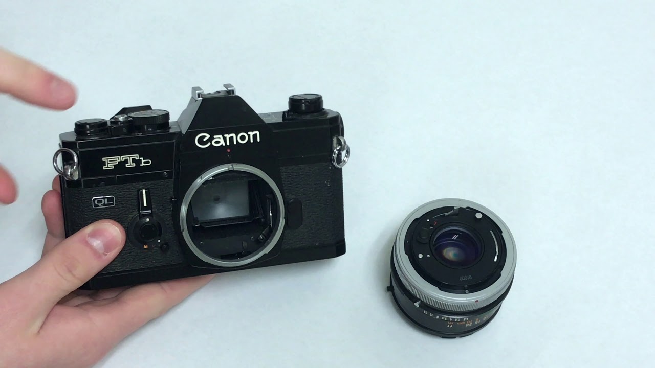 A detailed look on how to use a film camera (Canon Ftb)