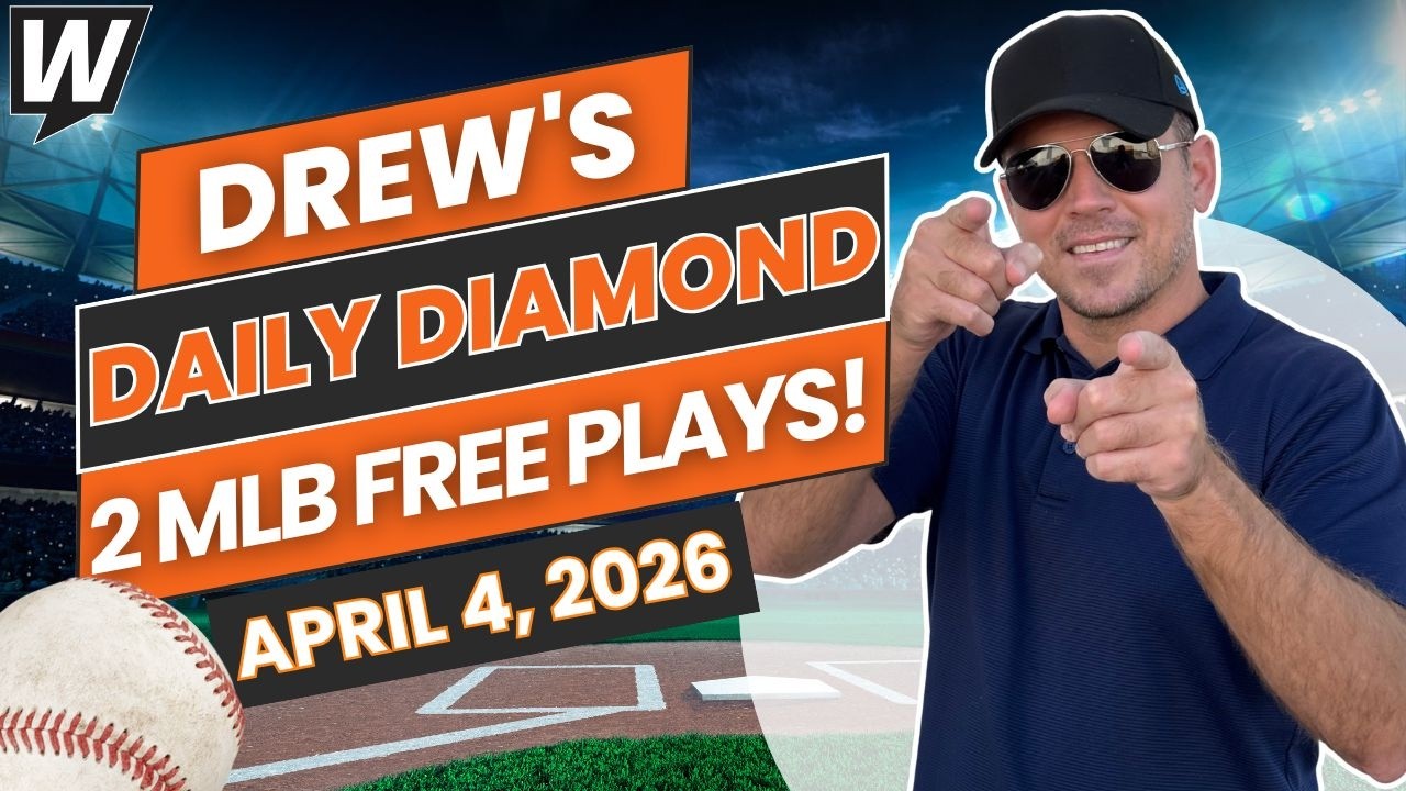 Лучшие прогнозы и ставки на матчи MLB сегодня! | Ежедневный прогноз Дрю на 4 апреля 2026 года