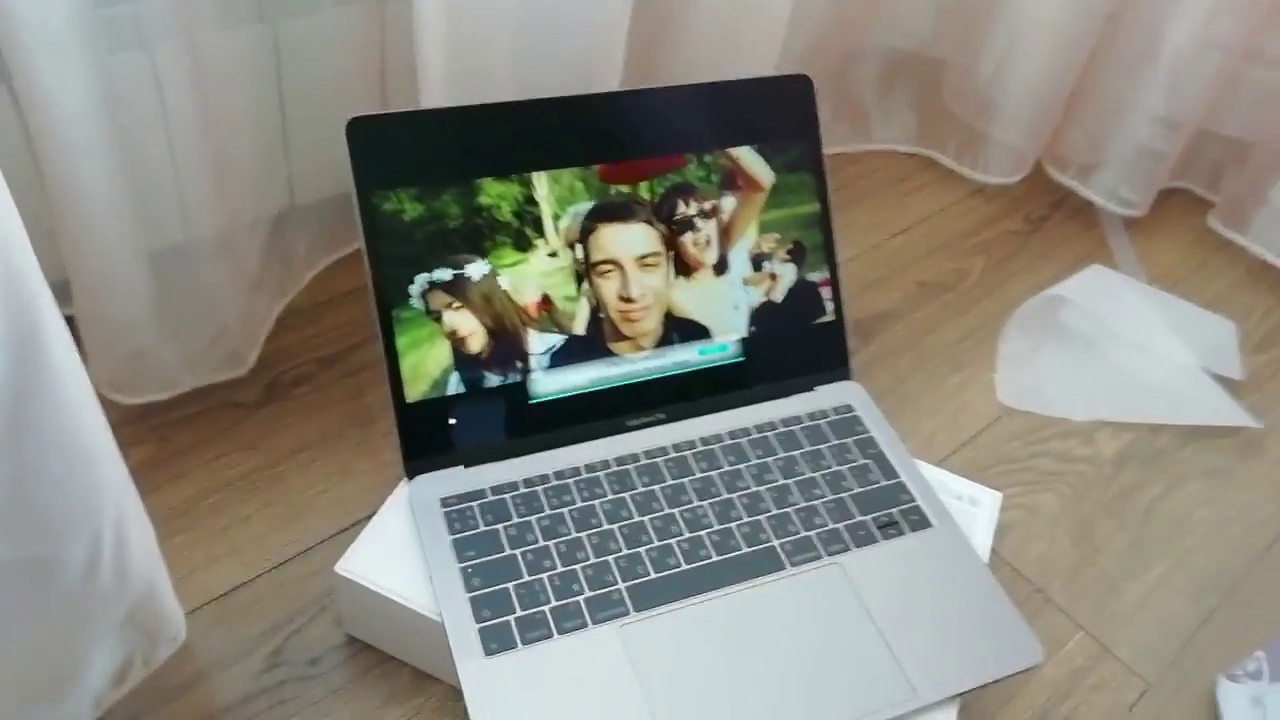 Распаковка Macbook pro 13 2017