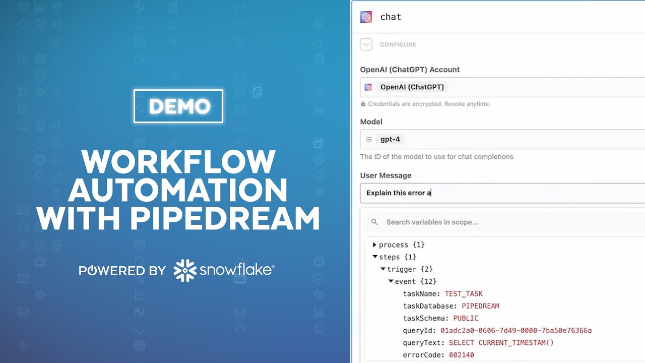 Demo Of How Pipedream’s Integration Platform Enhances Developer Productivity