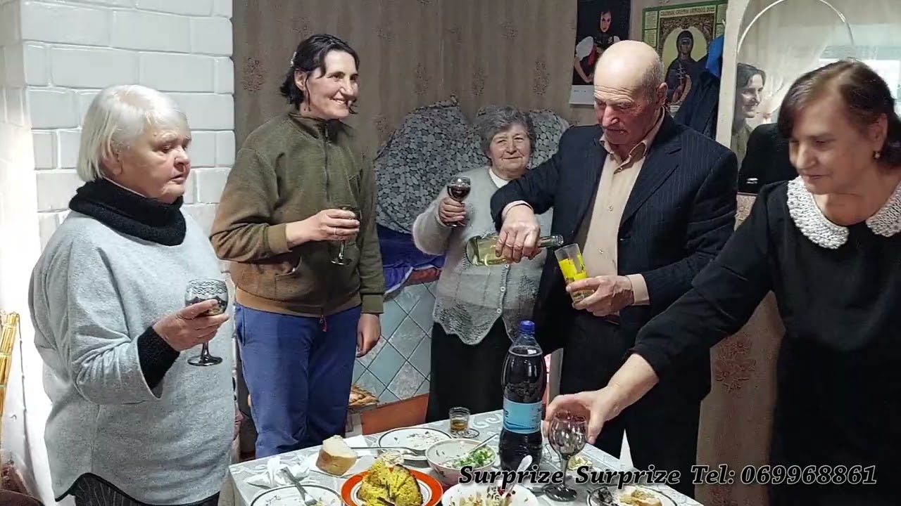 Surprize Surprize în satul Hîjdieni, raionul Glodeni, pentru Doamna Lidia.