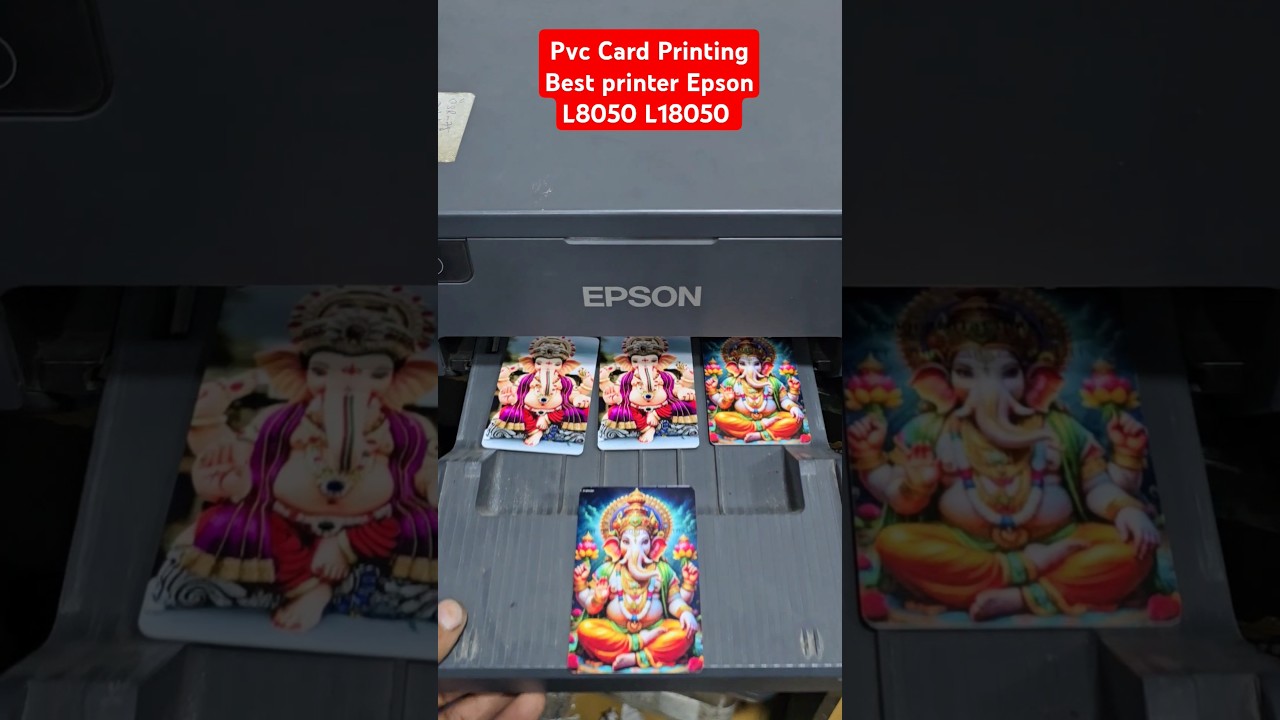 How to Pvc Card Printing Best printer Epson L8050 L18050 Best Photo Print #printersupport