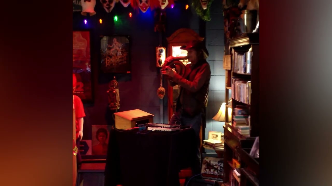 EtherAir live at Zenos Feb 7 2026 #theremin #didgeridoo #weirdmusic #spacemusic