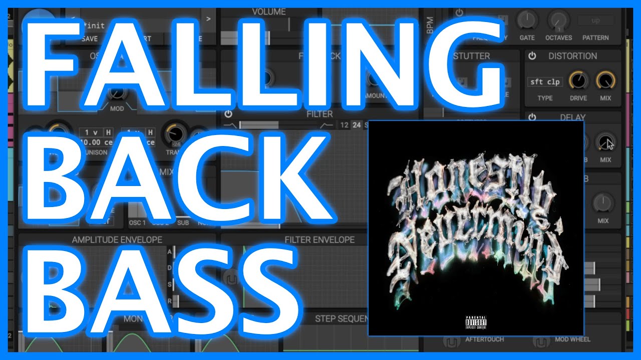 Recreating Drake's Falling Back Bass in Helm Tutorial (Free Preset in Description)
