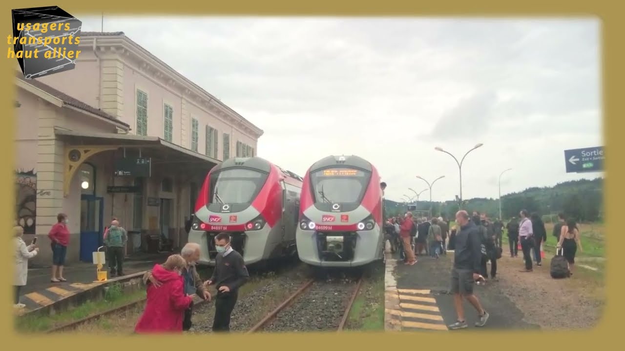 14 ans d'activisme pour la défense du Train dans le haut Allier et le Massif central - Qqs épisodes