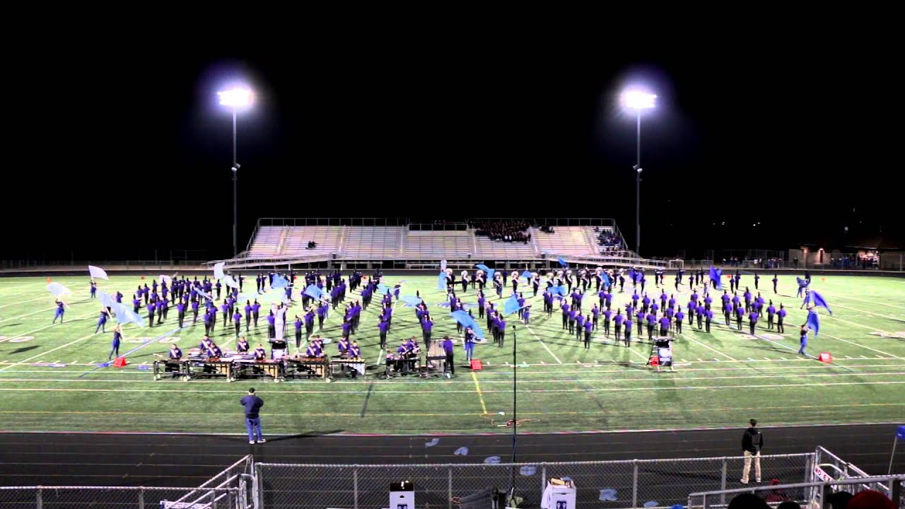 North Royalton High School Marching Band at States, October 31, 2015