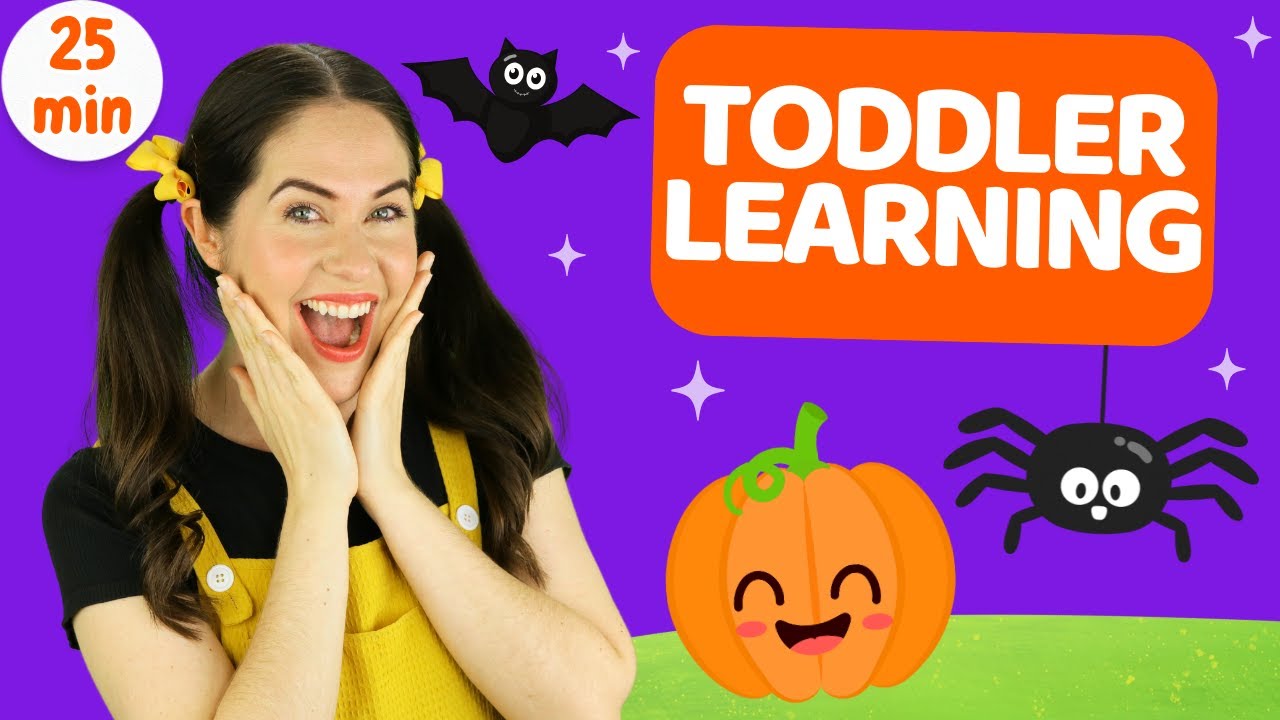 Halloween Learning for Toddlers 🎃 Trick or Treat Songs & Activities | Learn with Ms Catherine