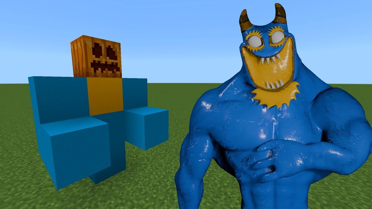 Garten of Banban 8: Анти-Дьявол Аддон в Minecraft PE