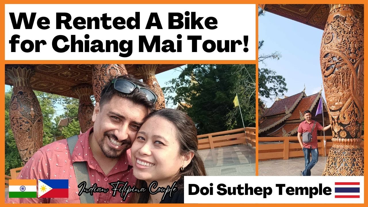 Rented a Bike to Tour Chiang Mai! Biking to Doi Suthep and Huay Keaw Waterfall