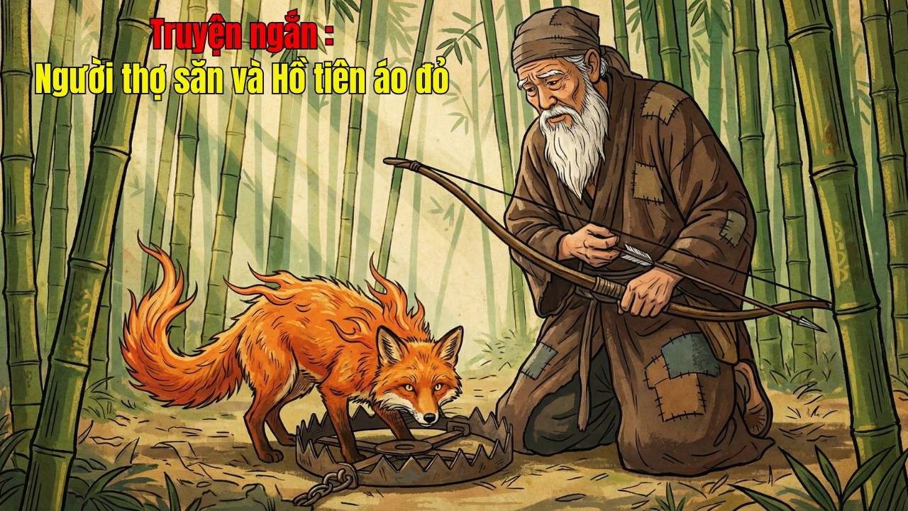 Người Thợ Săn Họ Vương Và Hồ Tiên Áo Đỏ | Truyện Ngụ Ngôn Nhân Quả Cảm Động Về Thiện Lương