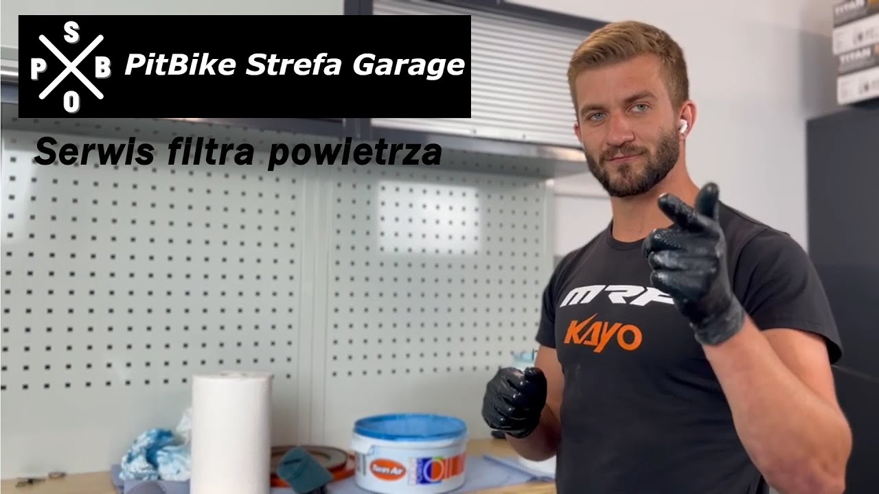 🛠️ PitBike Strefa garage 🛠️ Serwis filtra powietrza 🛠️